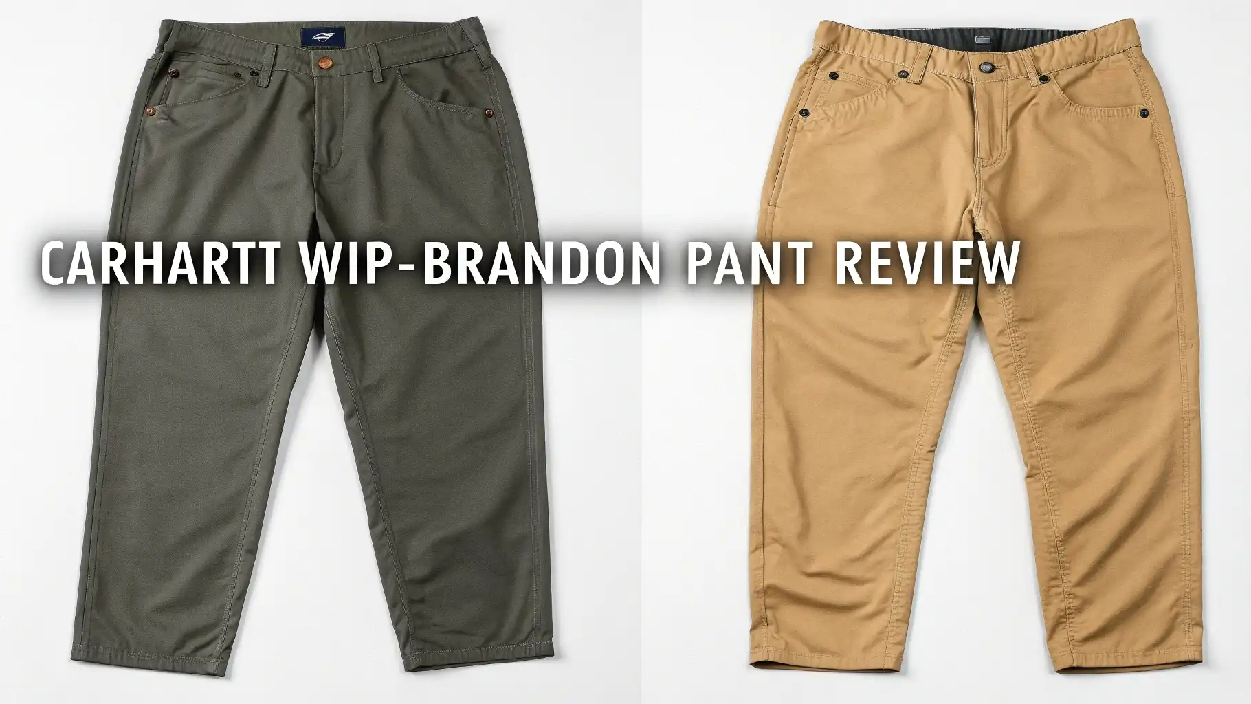 Carhartt WIP Brandon Pant Review: Guide to Streetwear Essential