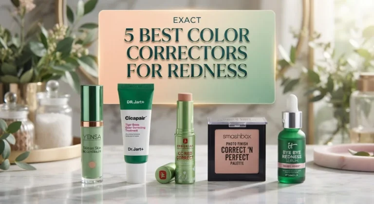 5 Best Color Correctors for Redness: Top-Rated Formulas