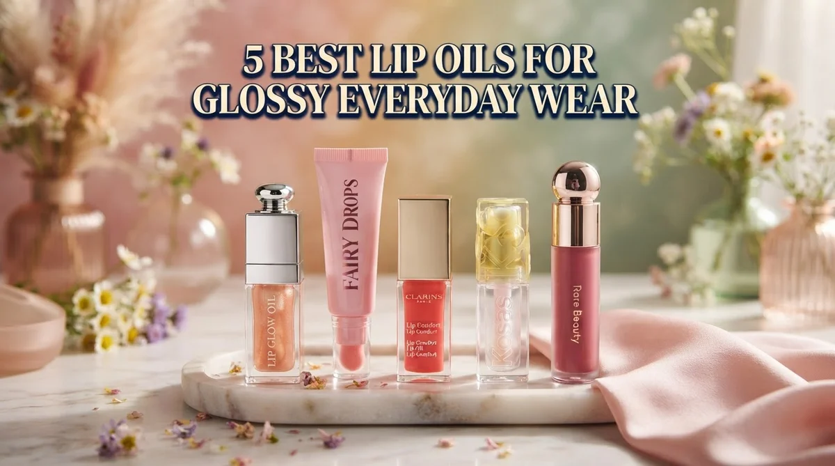 5 Best Lip Oils for Glossy Everyday Wear