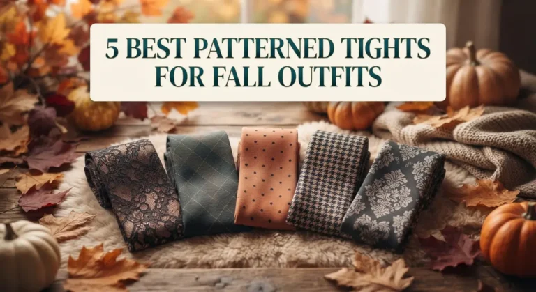 5 Best Patterned Tights for Fall Outfits