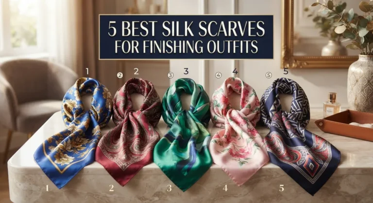 5 Best Silk Scarves for Finishing Outfits