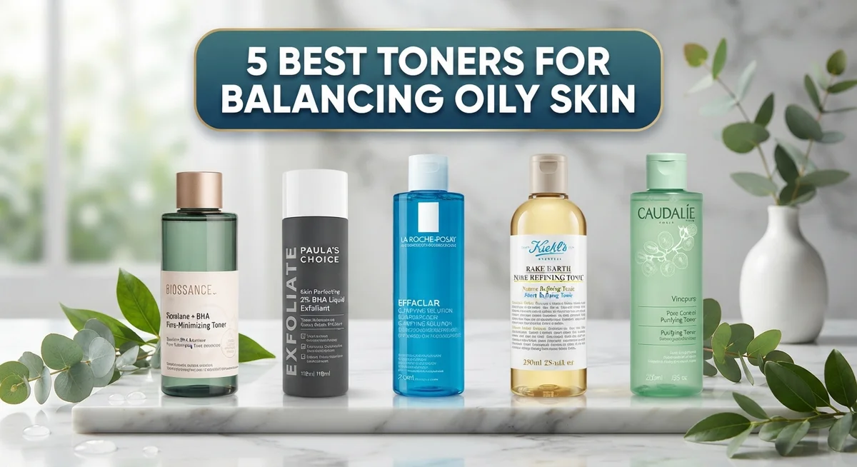 5 Best Toners for Balancing Oily Skin: Top Picks in 2026