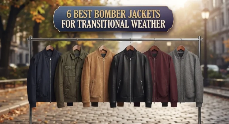 6 Best Bomber Jackets for Transitional Weather