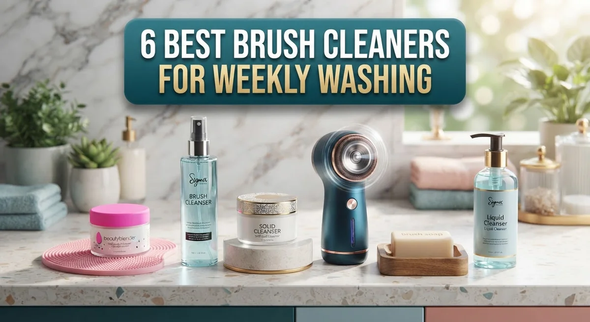 6 Best Brush Cleaners for Weekly Washing: Top Picks