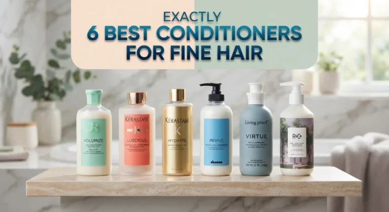 6 Best Conditioners for Fine Hair: Lightweight Formulas
