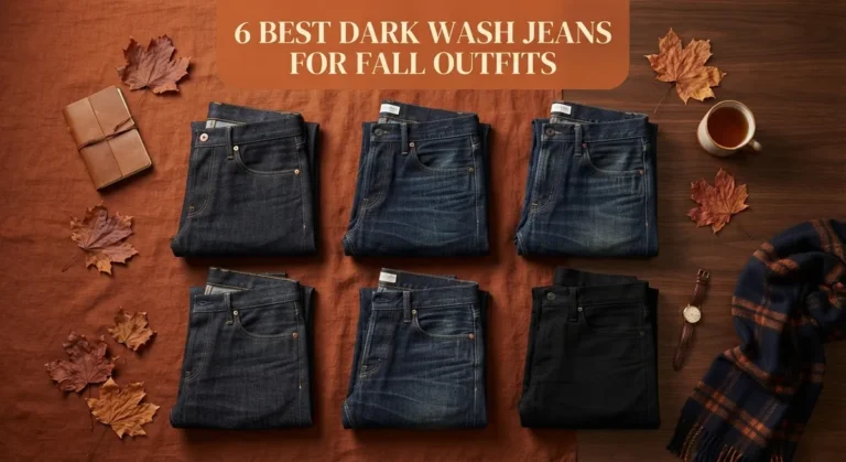 6 Best Dark Wash Jeans for Fall Outfits