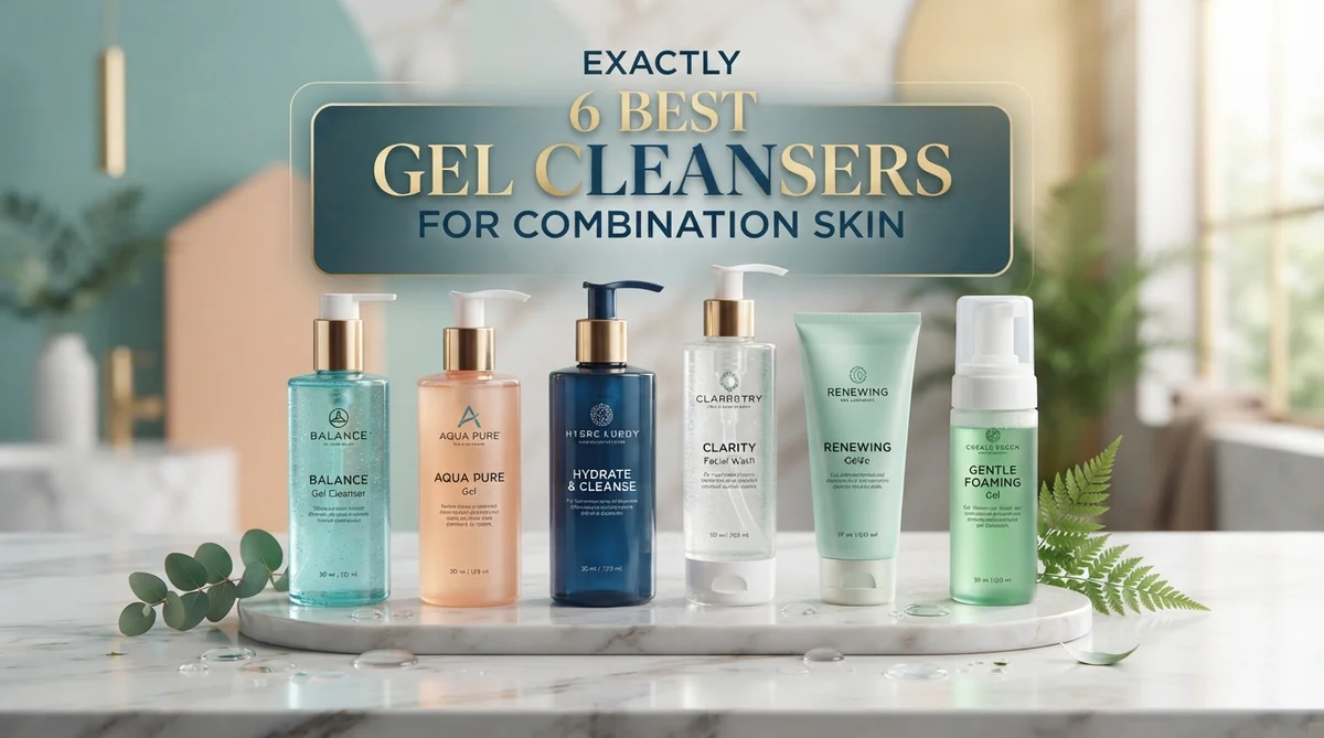 6 Best Gel Cleansers for Combination Skin: Top Rated Picks