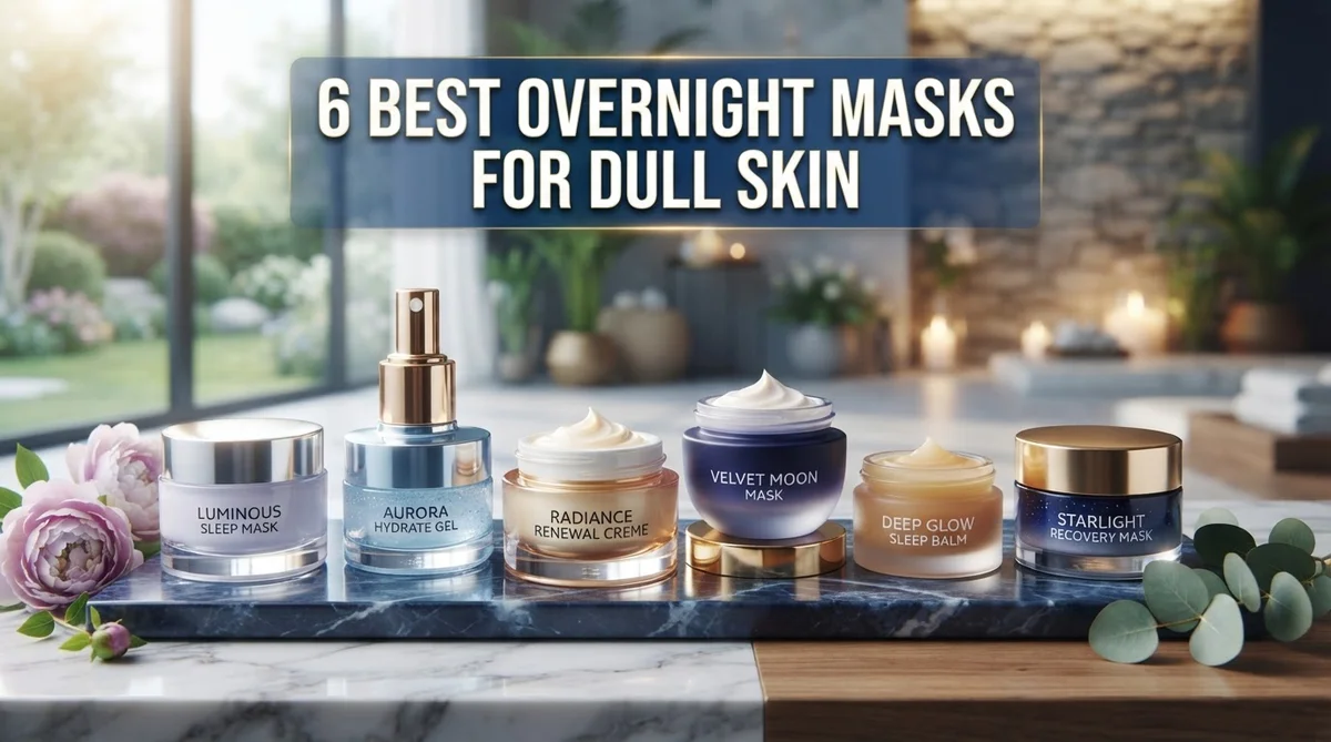 6 Best Overnight Masks for Dull Skin: Brighten and Hydrate