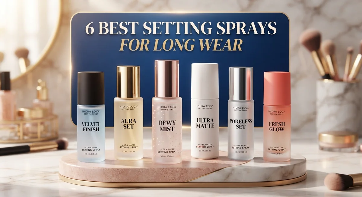 6 Best Setting Sprays for Long Wear: Expert Roundup