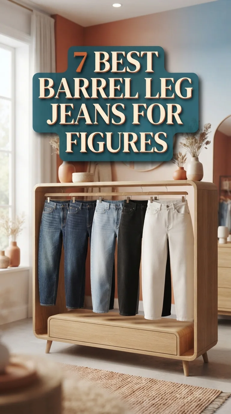 7 Best Barrel Leg Jeans for Curvy Figures: Flattering Fits & Premium Styles