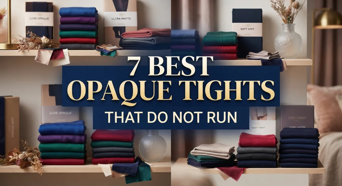 7 Best Opaque Tights That Do Not Run: Durable Styles for Every Body