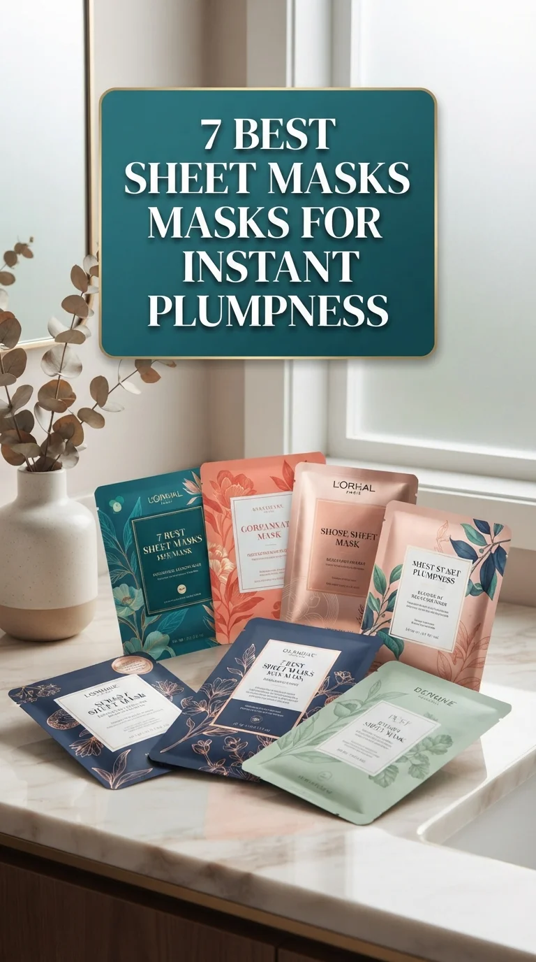 7 Best Sheet Masks for Instant Plumpness: Hydration & Elasticity