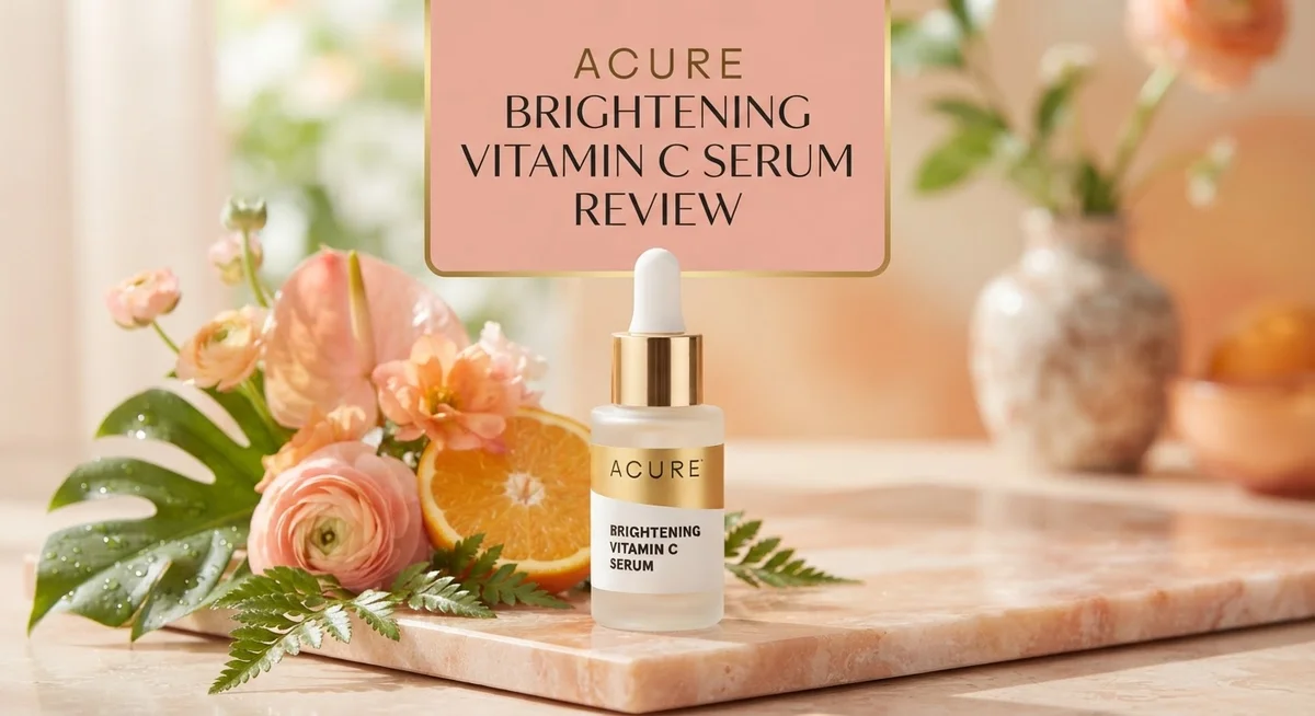 ACURE Brightening Vitamin C Serum Review: Ingredients, Results & Effectiveness