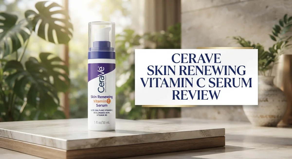 CeraVe Skin Renewing Vitamin C Serum Review: Benefits, Ingredients & Results