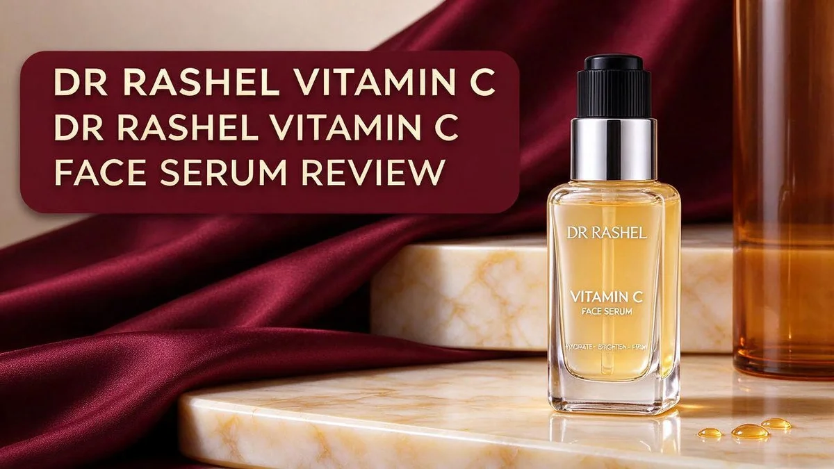 Dr. Rashel Vitamin C Face Serum Review: Ingredients, Results, and Honest Verdict