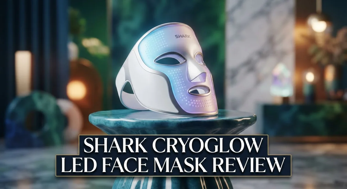 Shark CryoGlow LED Face Mask Review: Features, Performance & Results